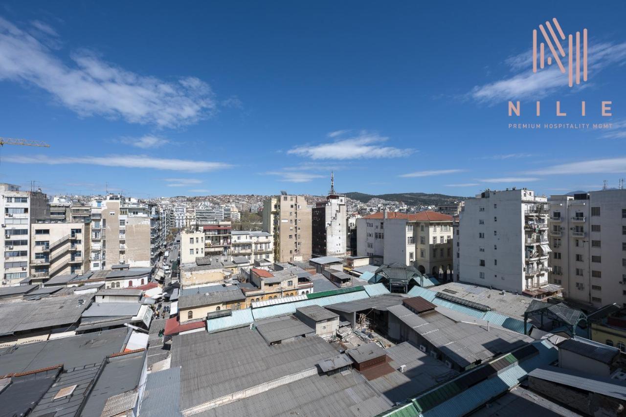 Calliope Penthouse, Nilie Hospitality Mgmt Apartman Szaloniki Kültér fotó