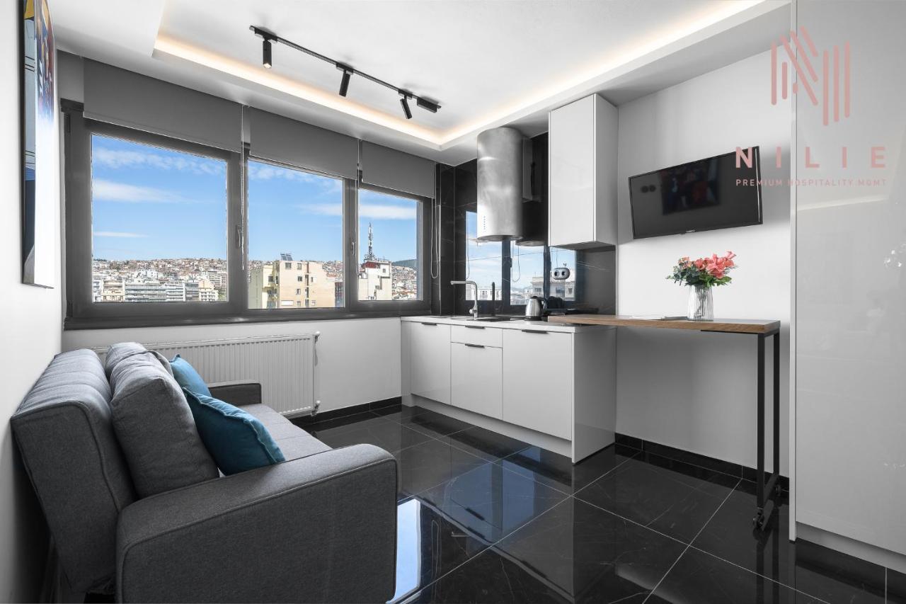 Calliope Penthouse, Nilie Hospitality Mgmt Apartman Szaloniki Kültér fotó