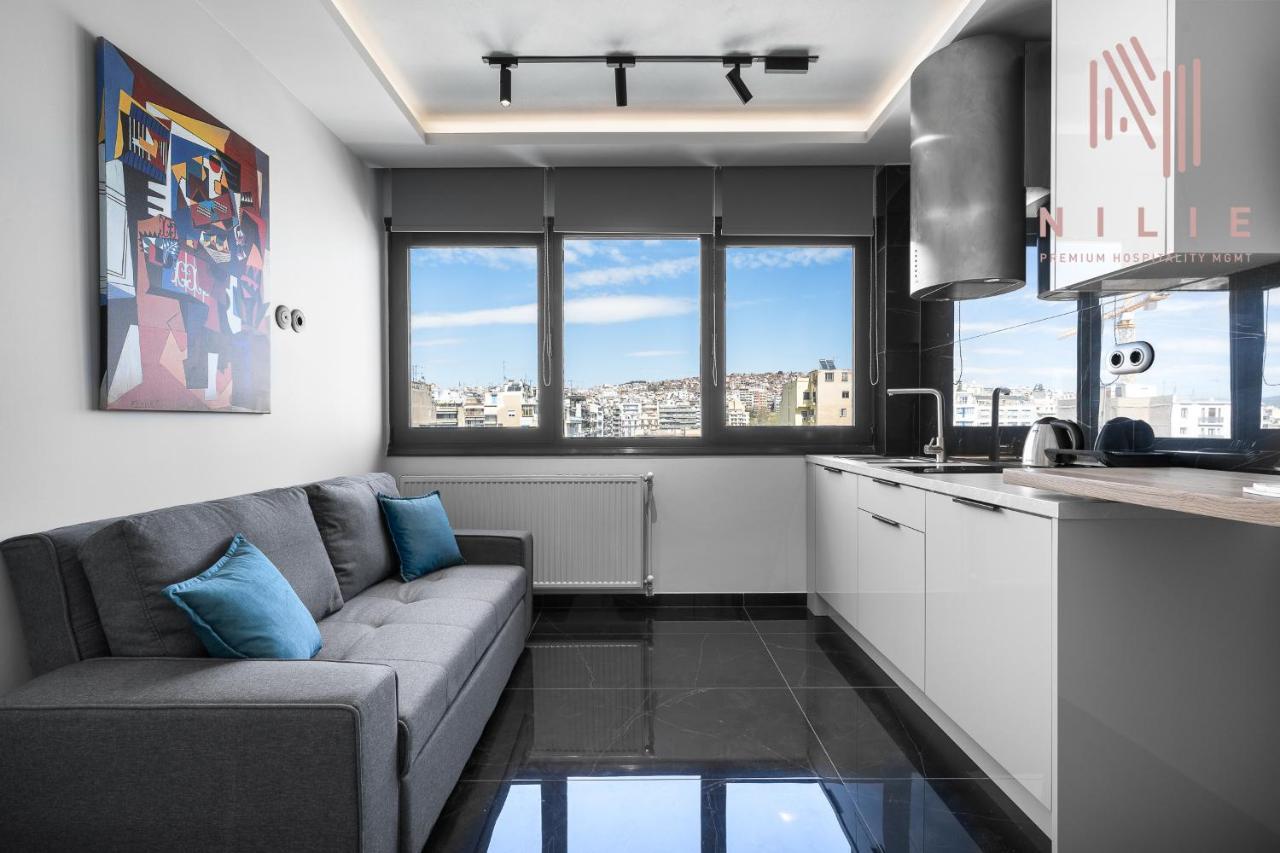 Calliope Penthouse, Nilie Hospitality Mgmt Apartman Szaloniki Kültér fotó