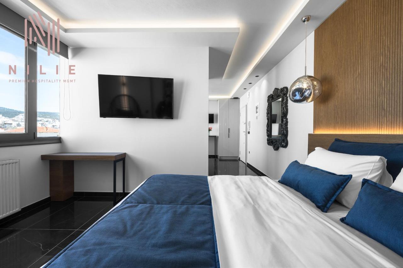 Calliope Penthouse, Nilie Hospitality Mgmt Apartman Szaloniki Kültér fotó
