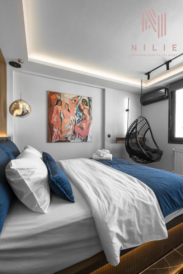Calliope Penthouse, Nilie Hospitality Mgmt Apartman Szaloniki Kültér fotó